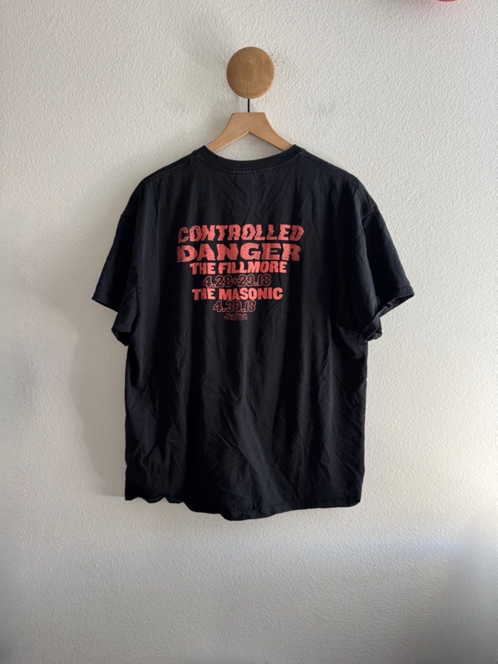 Dave Chappelle John Mayer Controlled Danger Tour Shirt - Picture 4 of 6